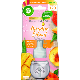 Air Wick Essential Oils Mango and Peach from the Maldives electric air  freshener replacement cartridge 19 ml - VMD parfumerie - drogerie