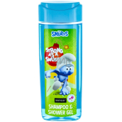 Smurfs Smurf shower gel and hair shampoo for children 210 ml