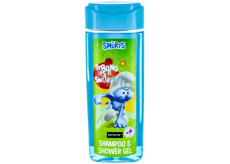 Smurfs Smurf shower gel and hair shampoo for children 210 ml