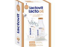 Lactovit Lactooil body lotion 400 ml + shower gel 500 ml, cosmetic set