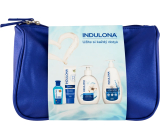 Indulona Panthenol hand cleansing gel 80 ml + Original hand cream 75 ml + Original liquid soap dispenser 300 ml + Original nourishing body lotion dispenser 400 ml + cosmetic bag, cosmetic set