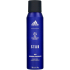 Adidas UEFA Champions League Star deodorant spray for men 150 ml