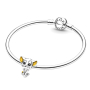 Charm Sterling silver 925 Disney Lion King - Simba, bead for bracelet movie