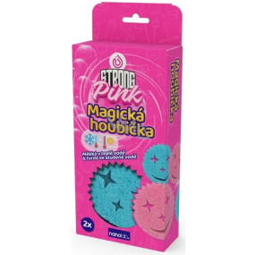 Nanolab Strong Pink Magic sponge for washing and cleaning 2 pieces