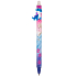Colorino Rubberized pen Frozen Fire Spirit Bruni, blue refill 0,5 mm