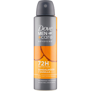 Dove Men+Care Advanced Sandalwood&Vanilla Antiperspirant Spray 150ml