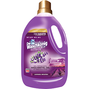 WaschKönig Laundry Gel Universal Lavender Croatia - 110 washes 3.305 L
