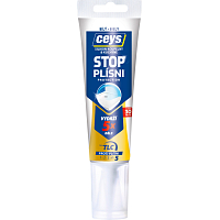 Ceys Stop Mold sanitary silicone, white, tube 125 ml