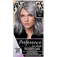 L'oreal Paris Préférence Vivid Colors Hair Dye, Smokey Grey 9.112