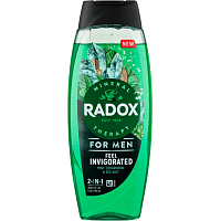 Radox Feel Invigorated 2in1 Shower Gel and Shampoo for Men 400 ml