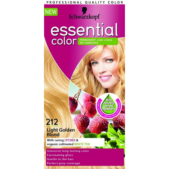 Schwarzkopf Essential Color long-lasting hair color 212 Light golden-blue