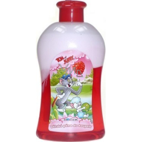 Boček Tom and Jerry Raspberry oil bath foam for children 500 ml