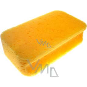 Clanax Car Wash Sponge unwrapped yellow 20.5 x 11.5 x 5.5 cm 1 piece