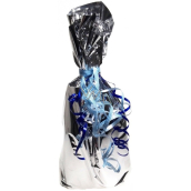 Packed in silver opaque cellophane
