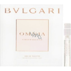 Bvlgari Omnia Crystalline eau de toilette for women 1.5 ml with spray, vial