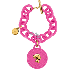 Oops! Objects Trésor 1 Coin Bracelet bracelet OPSKBR1-04 pink