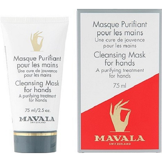 Mavala Cleansing Mask for Hands cleansing mask for hands 75 ml + gloves 10 pairs