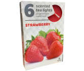 Tea Lights Strawberries scented tea lights 6 pieces