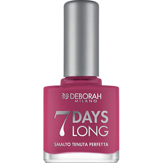 Deborah Milano 7 Days Long Nail Enamel nail polish 868 Magenta Pink 11 ml
