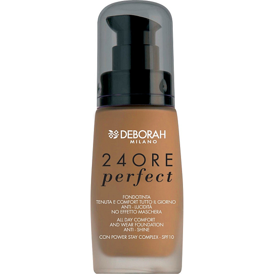 Deborah Milano 24Ore Perfect Foundation SPF10 make-up 05 Amber 30 ml