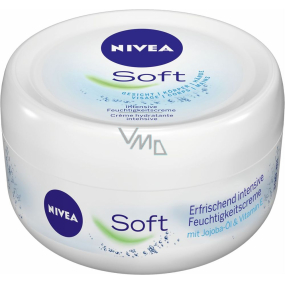 Nivea Soft Creme 100 ml fresh moisturizing cream for the whole body