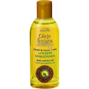Joanna Oil Of The World Face and body oil with macadamia oil 100 ml
