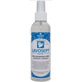 Lavosept Lemon Skin Disinfection Solution For Professional Use Over 75% Alcohol 200ml Sprayer