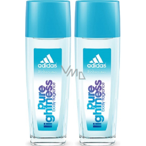 Adidas Pure Lightness perfumed deodorant glass for women 2 x 75 ml, duopack
