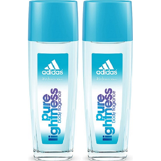 Adidas Pure Lightness perfumed deodorant glass for women 2 x 75 ml, duopack