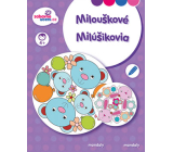 Ditipo Coloring Book Mandalas - Milouškové for Children 4+ 16 pages
