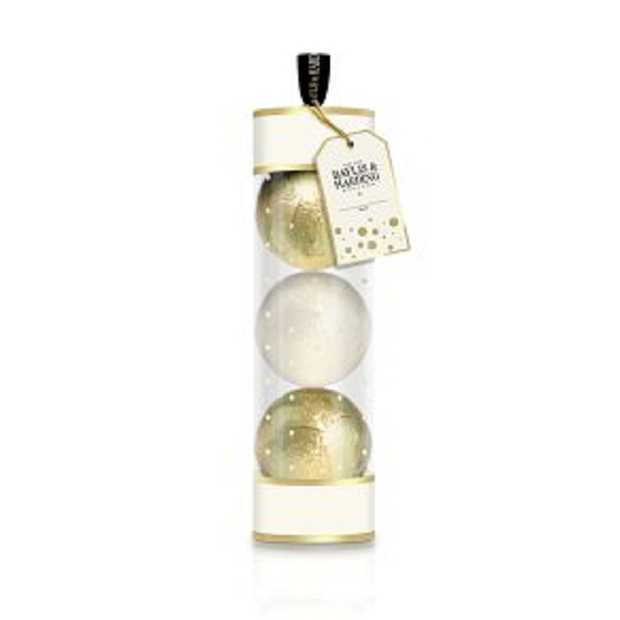 Baylis & Harding Sweet Tangerine and Grapefruit Sparkling Ballistic Bath Ball 3 x 140 g, cosmetic set