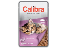 Calibra Premium Salmon in sauce pocket complete food for kittens 100 g