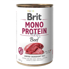 Brit Mono Protein Beef complete dog food 400 g