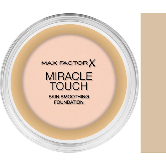 Max Factor Miracle Touch Foundation Foam Makeup 43 Golden Ivory 11.5 g