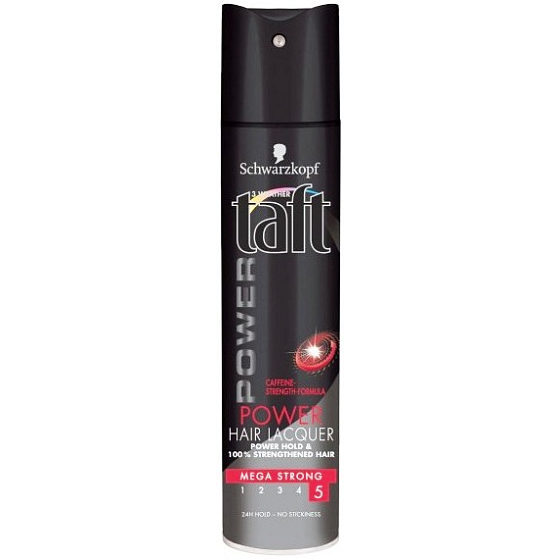 Taffeta Power Caffeine Mega Stark mega strong firming hairspray 250 ml