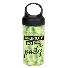 Albi Cooling towel with print Apply after the party 100 x 30 cm