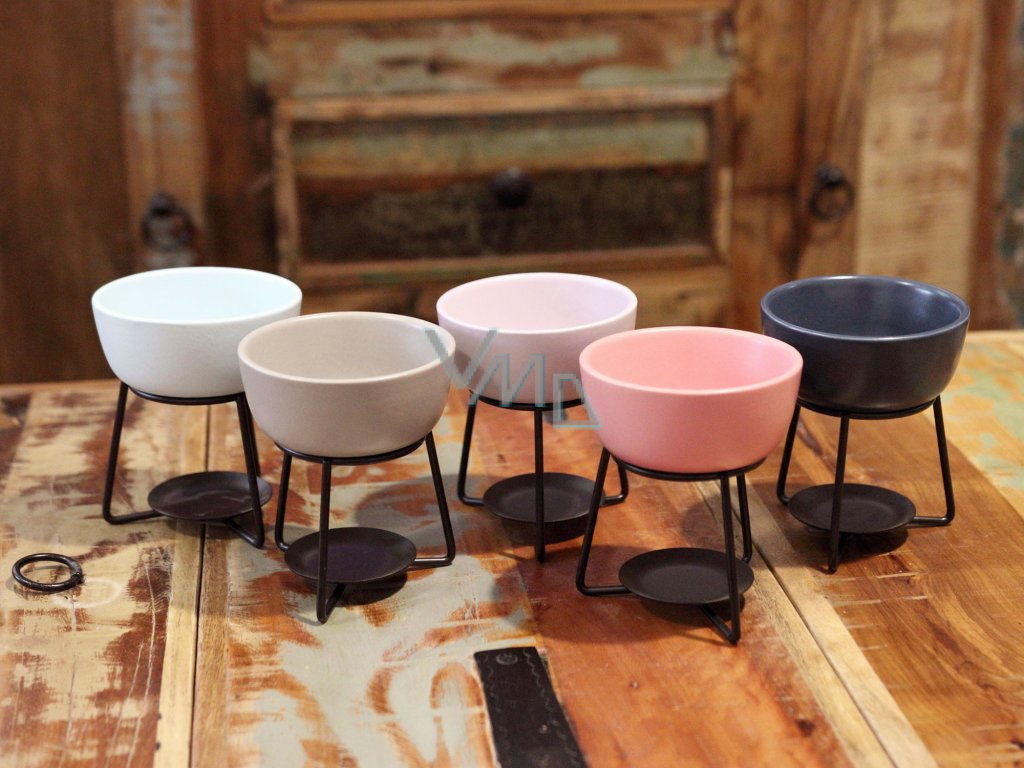 Yankee Candle Pebble aroma lamp Orion Blue 12 x 10 x 10 cm VMD parfumerie drogerie