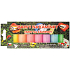 Kreativ Colour Glow-in-the-Dark Acrylic Stone Paint Set 7 Water-Dilutable Colors x 15 g