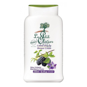 Le Petit Olivier Blackberry and violet shower cream 250 ml