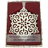 Albi Christmas ornament with Swarovski crystals for hanging with a description - The most beautiful gift is time spent with the family, approx. 7 x 8 cm