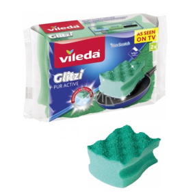 Vileda Pur Active Sponge for Dishes Teflon 2 pieces