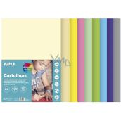 Apli Colored papers A4 mix of pastel colors 170 g 50 sheets