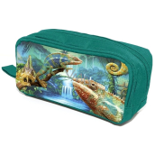 Donau School case with 2 zippers Chameleon 20 x 8 x 5.5 cm