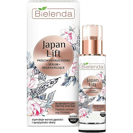 Bielenda Japan Lift Day and Night Regenerating Anti-Wrinkle Face Serum 30 ml