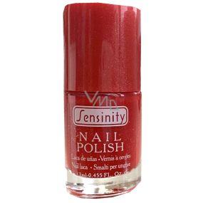 My Sensinity nail polish red glitter 13 ml