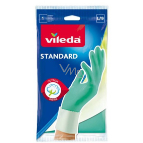 Vileda Standard Rubber gloves L large 1 pair