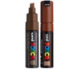 Posca Universal acrylic marker with wide, cut tip 8 mm Brown PC-8K