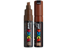 Posca Universal acrylic marker with wide, cut tip 8 mm Brown PC-8K