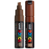 Posca Universal acrylic marker with wide, cut tip 8 mm Brown PC-8K