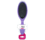 Comb with handle and mirror 22 cm different colours